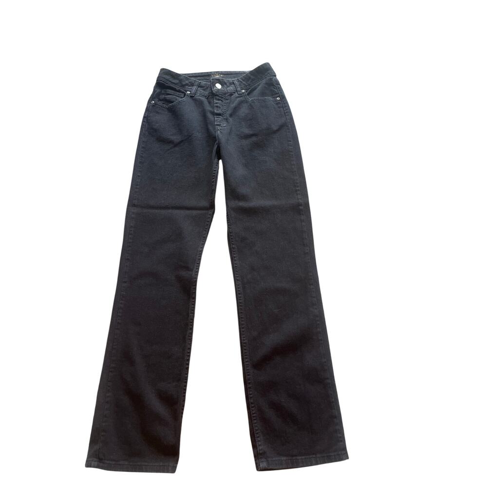 Lee Black High Waisted Jeans -Straight Leg